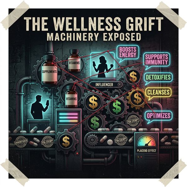 Wellness Grifts: The Business Model Behind "Detox"